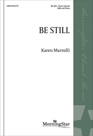 Be Still SAB choral sheet music cover Thumbnail